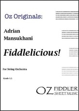 Fiddlelicious! Orchestra sheet music cover